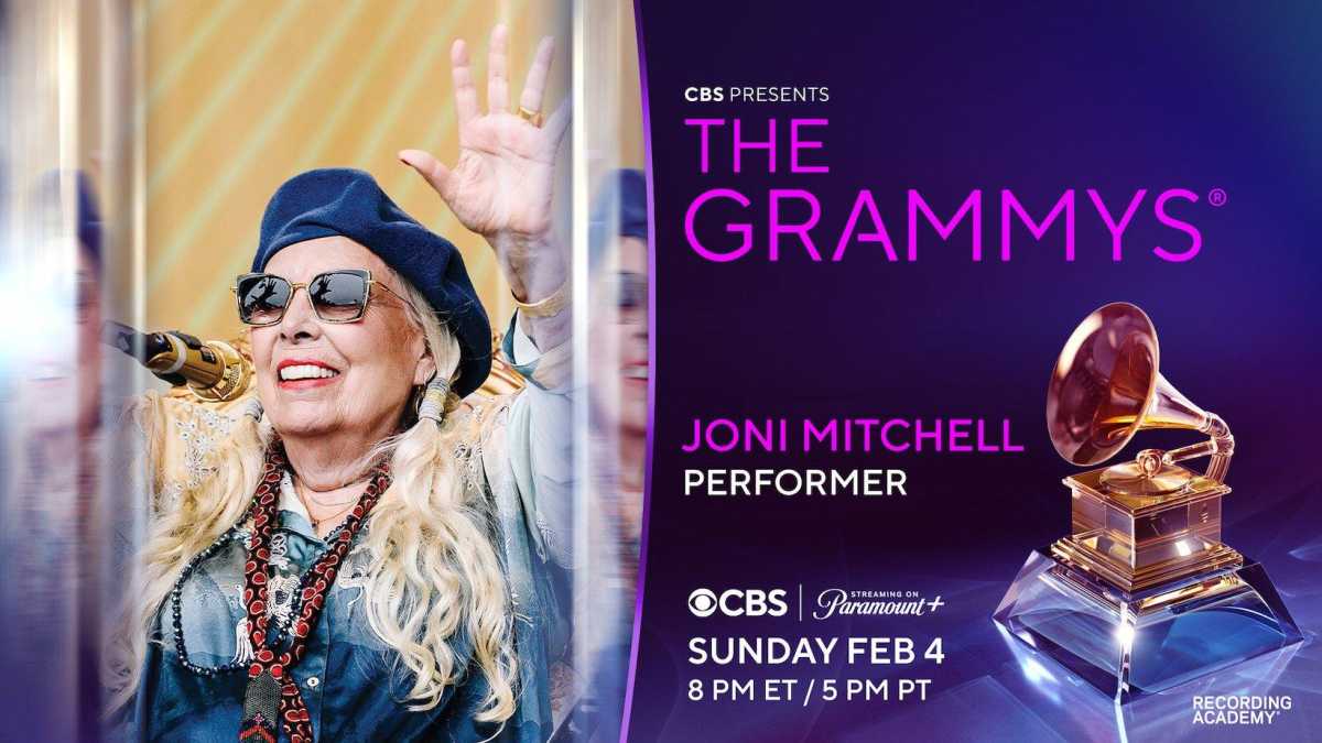 Joni Mitchell To Make Grammy Awards Performance Debut