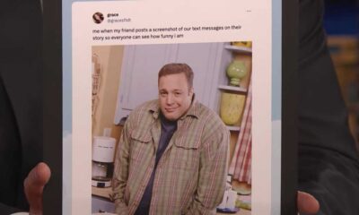 Kevin James Gets Stuck In Hilarious Meme Pose During The Tonight Show Interview