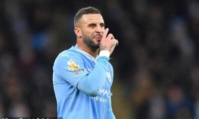 Kyle Walker Teased By Team Mates Over Lauryn Goodman Rumors