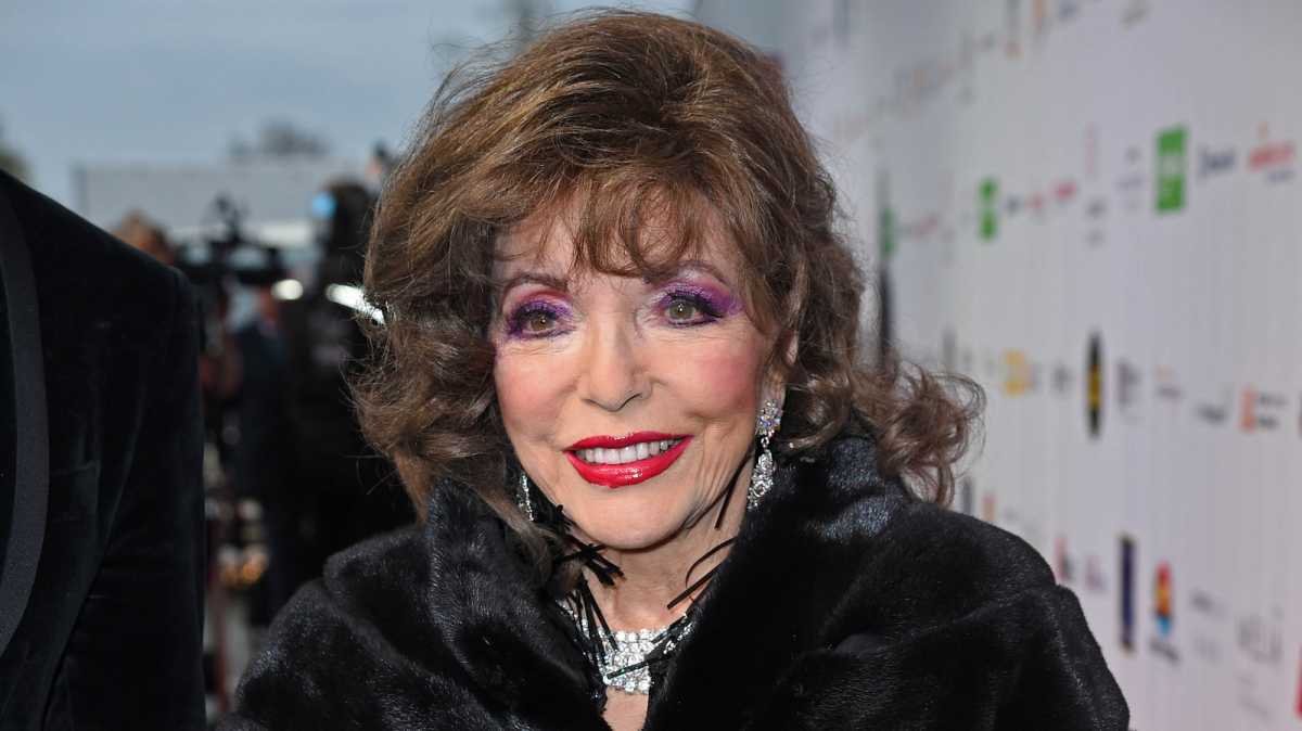 Legendary Actress Joan Collins Shines At 2023 Emmy Awards