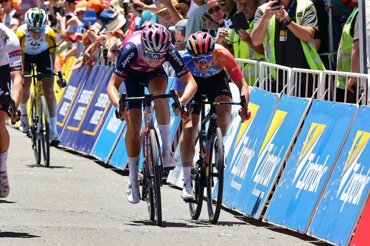 Liv Alula Jayco Starts Santos Tour Down Under With Second Place Finish