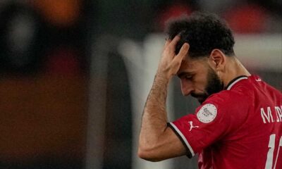 Liverpool Concerned As Mohamed Salah Suffers Suspected Hamstring Injury In Africa Cup Of Nations