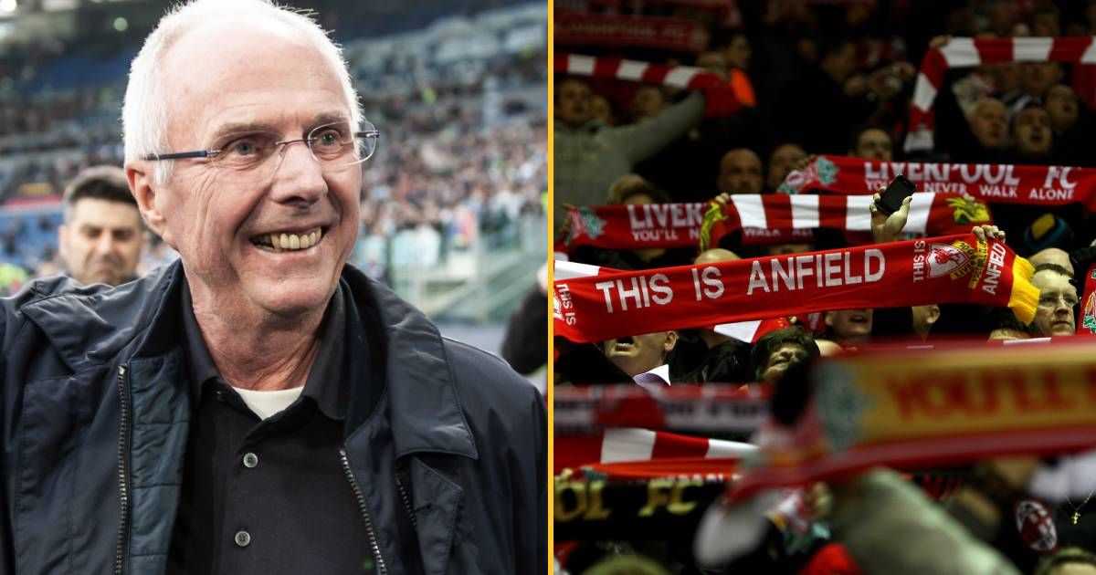 Liverpool Fans Launch Campaign For Sven Goran Eriksson To Manage Legends Match