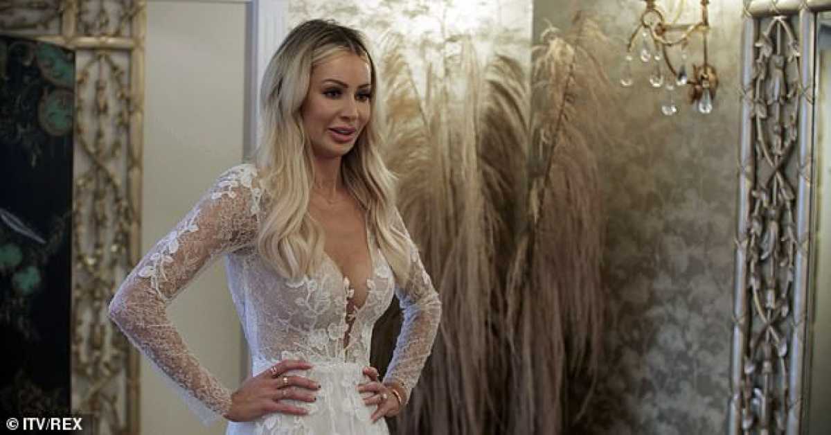 Love Island Star Olivia Attwood Sells Old Underwear And Wedding Dress For Thousands