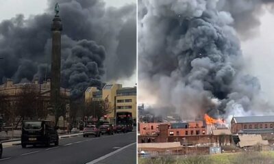 Massive Fire Engulfs Liverpool City Centre Building