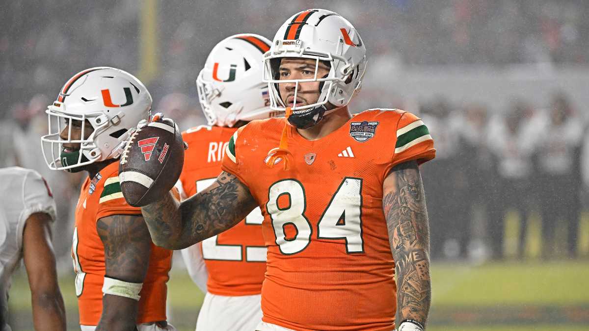 Miami Tight End Returns For Ninth Season Of College Football