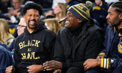 Michigan's Fab Five Reunites To Support Coach Howard, Attends First Basketball Game At Crisler In Three Decades