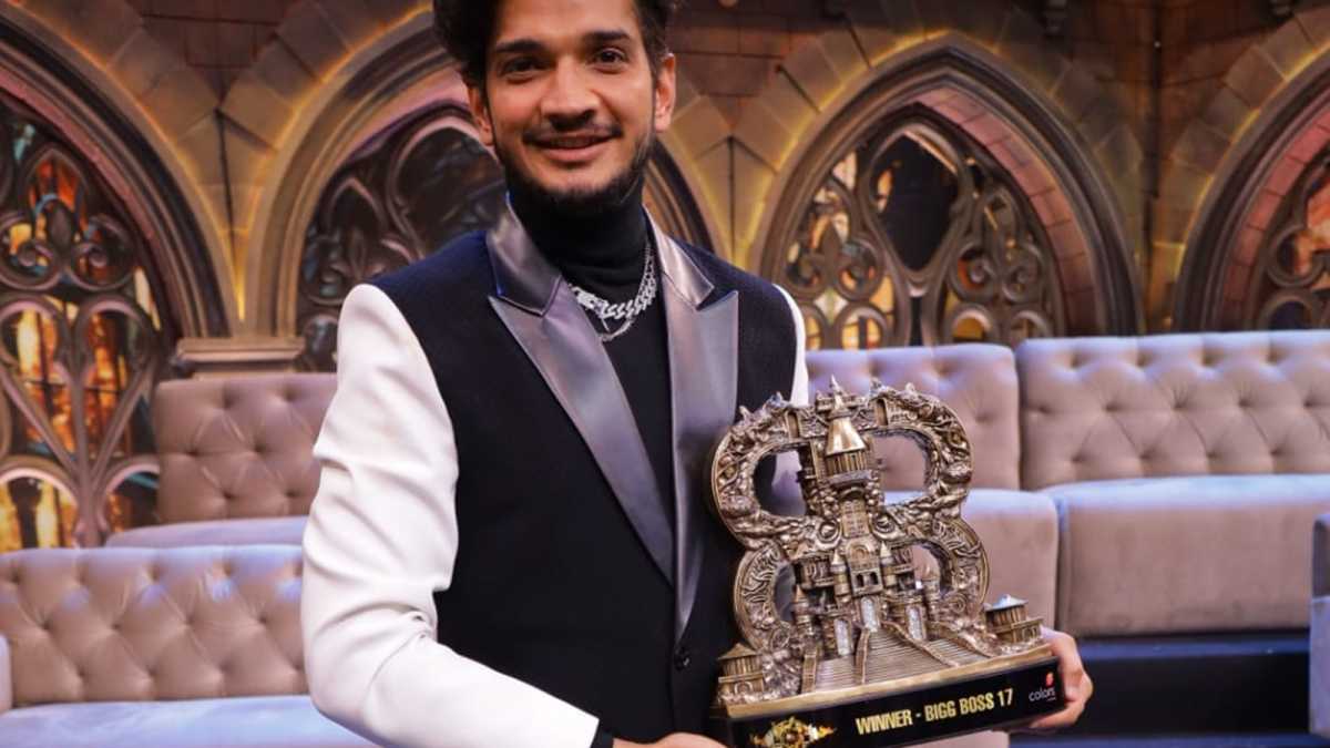 Munawar Faruqui Emerges As Winner Of 'bigg Boss 17' Grand Finale