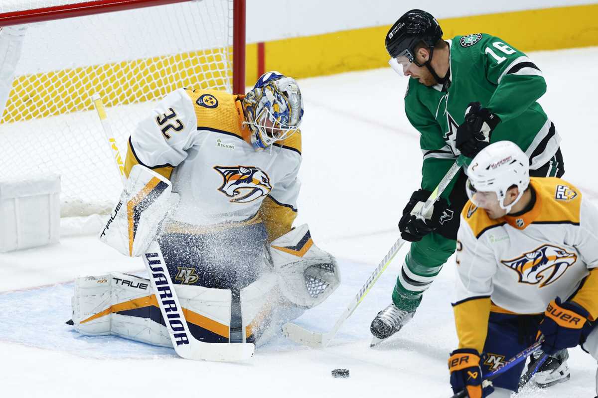 Nashville Predators Spoil Stars' Goaltender Return With 6 3 Win