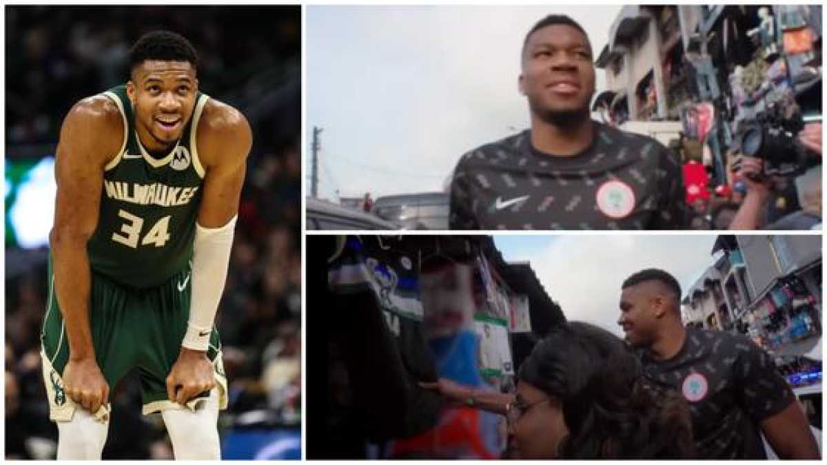 Nba Star Giannis Antetokounmpo Goes Viral After Hilarious Encounter In Nigeria