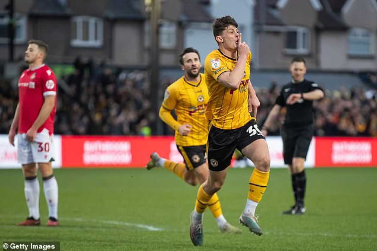 Newport County Set To Face Manchester United In Fa Cup Clash