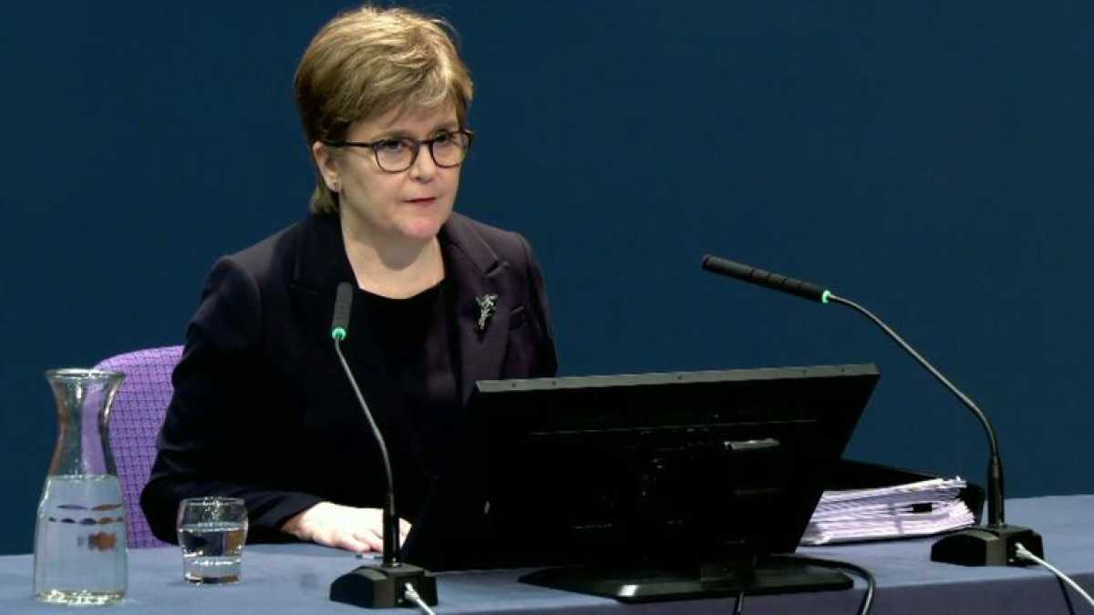 Nicola Sturgeon Reflects On Handling Of Covid 19 Pandemic In Emotional Testimony