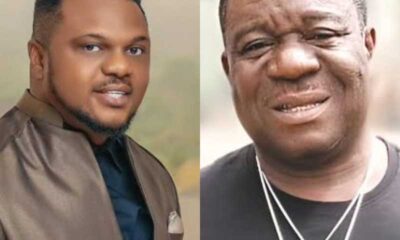 Nollywood Actor Ken Eric Visits Mr Ibu After Hospital Stay