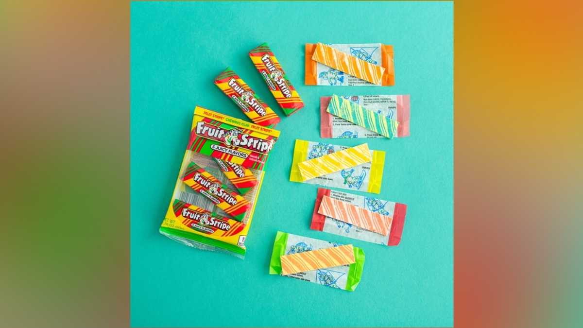 Nostalgic Fruit Stripe Gum Discontinued After 50 Years