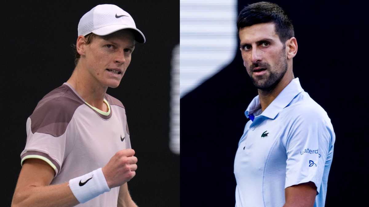 Novak Djokovic To Face Jannik Sinner In Australian Open Men's Singles Semi Finals