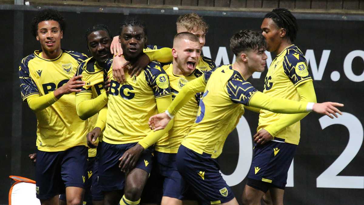 Oxford United U18s Look To Secure Victory Against Forest Green Rovers