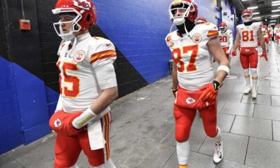 Patrick Mahomes And Travis Kelce Break Nfl Playoff Touchdown Record