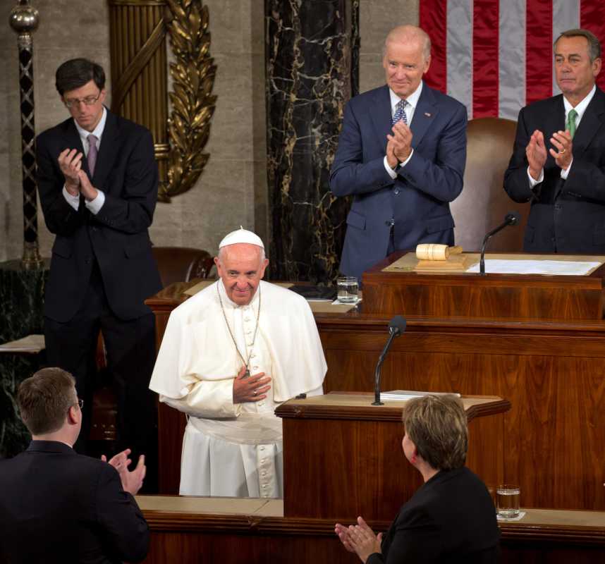 Pope Francis Calls For Unity And Compassion In Historic Address