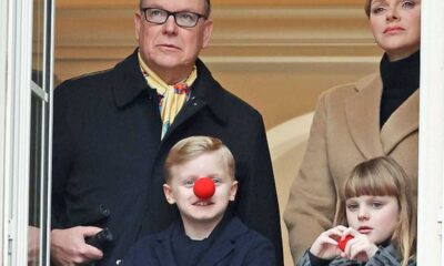 Prince Albert And Princess Charlene Attend Circus Festival With Their Twins In Monaco