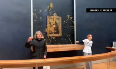 Protesters Throw Soup At Mona Lisa In Demand For Healthy Food