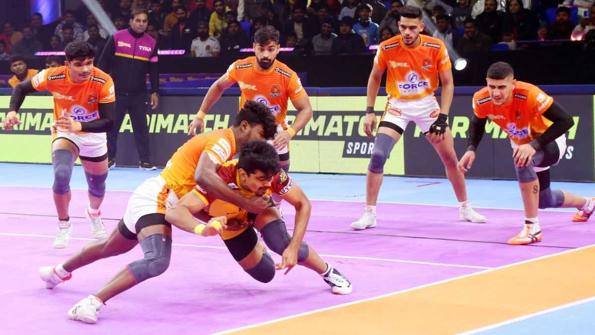 Puneri Paltan Crushes Telugu Titans With A Dominant Performance