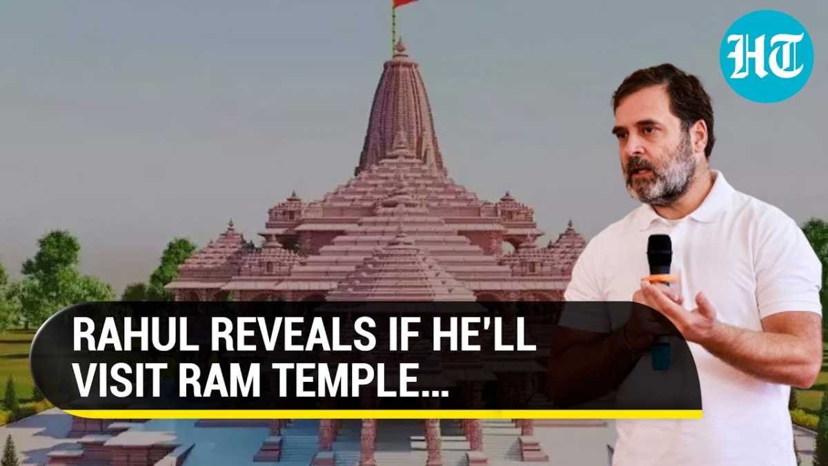 Rahul Gandhi Boycotts Sri Ram Temple Inauguration Amidst Controversy Over Hindutva