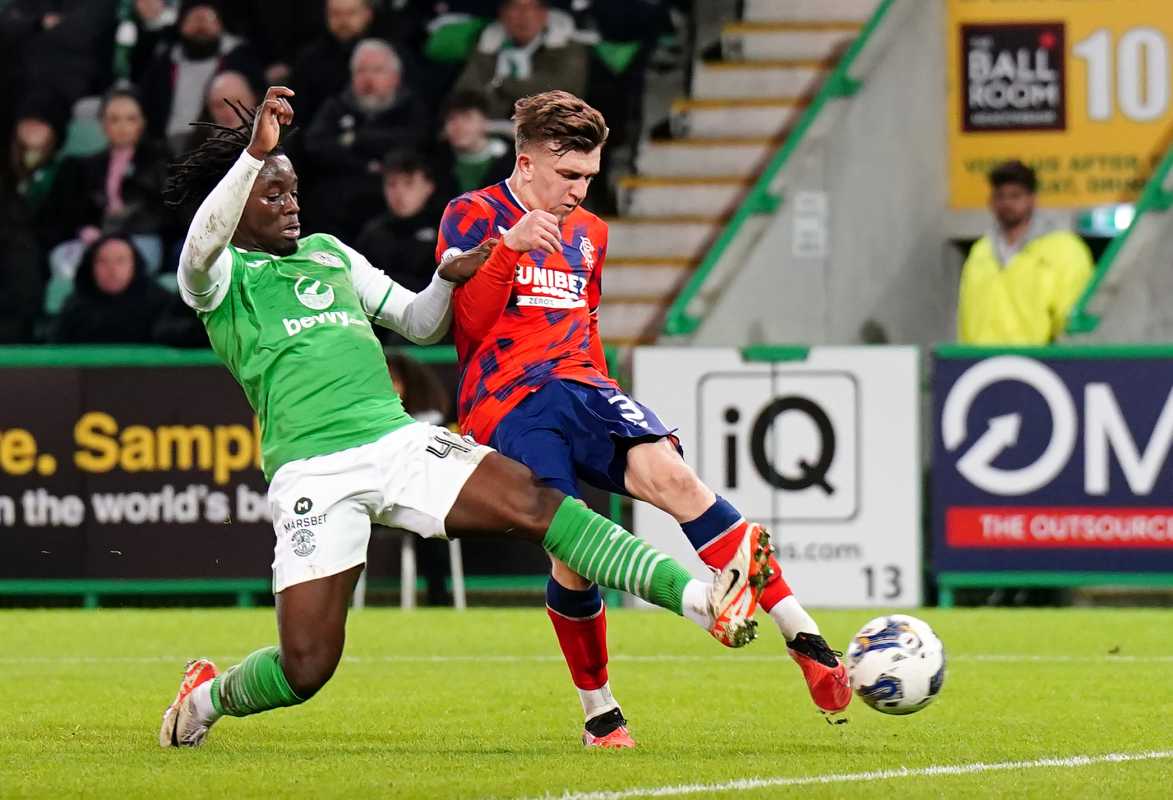 Rangers Defender Ridvan Yilmaz Surprises With Goal Against Hibernian