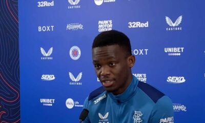 Rangers Forward Rabbi Matondo Reflects On Performance Against Hibs And Sets Personal Goals