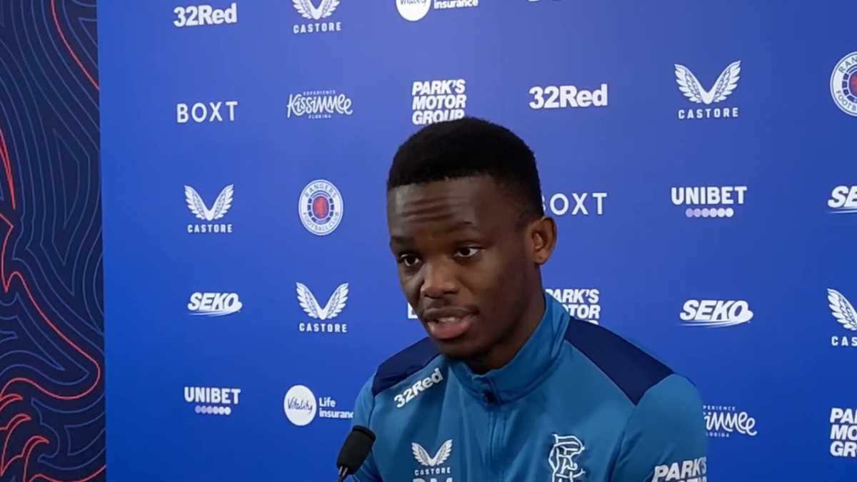 Rangers Forward Rabbi Matondo Reflects On Performance Against Hibs And Sets Personal Goals