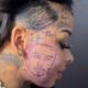 Rapper Chrisean Rock Gets Face Tattoo Of Blueface, Pleads For His Release From Jail