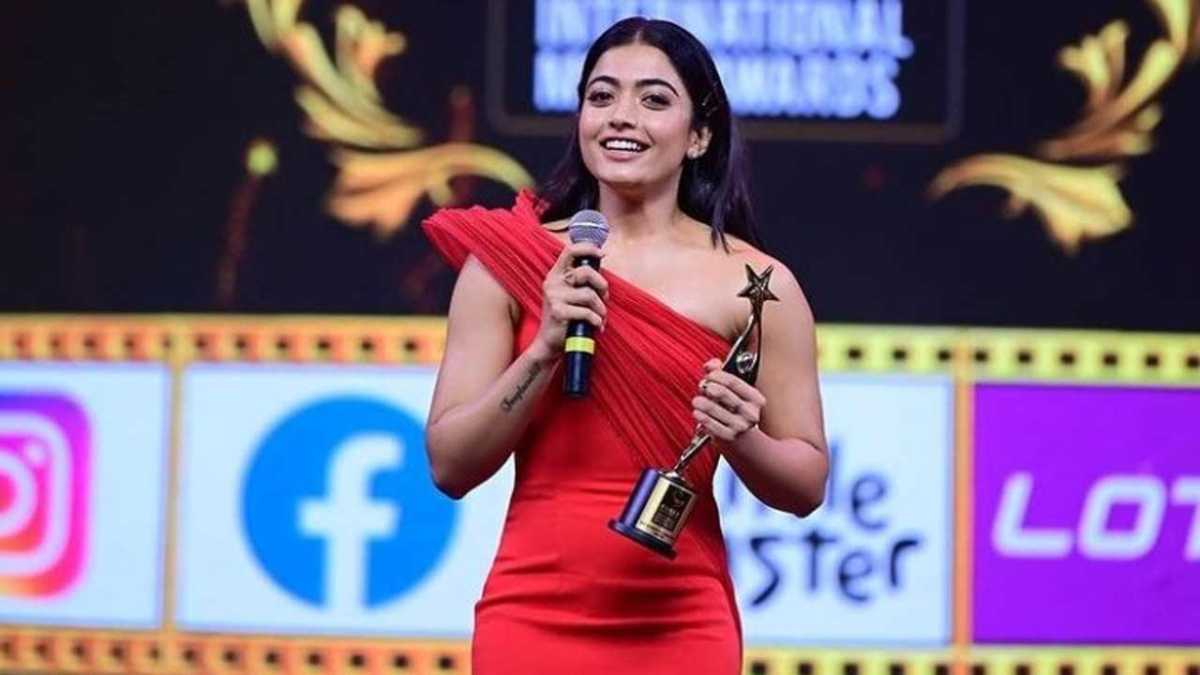 Rashmika Mandanna Wins Best Actress Award At National Film Awards