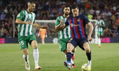 Real Betis Vs Barcelona: Battle For Points In La Liga