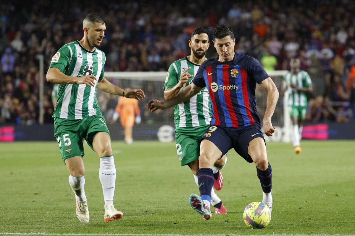 Real Betis Vs Barcelona: Battle For Points In La Liga