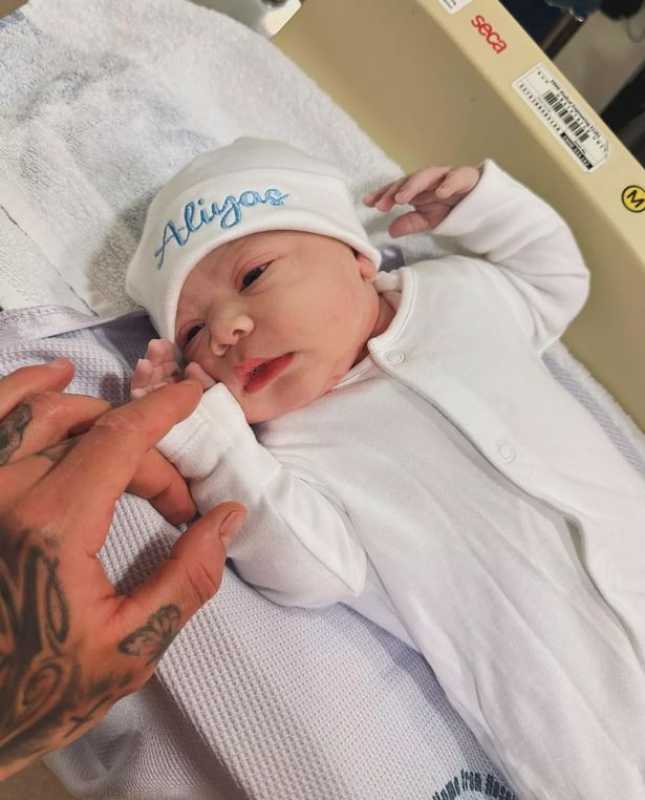 Reality Tv Star Ashley Cain Welcomes Son Two Years After Daughter's Death