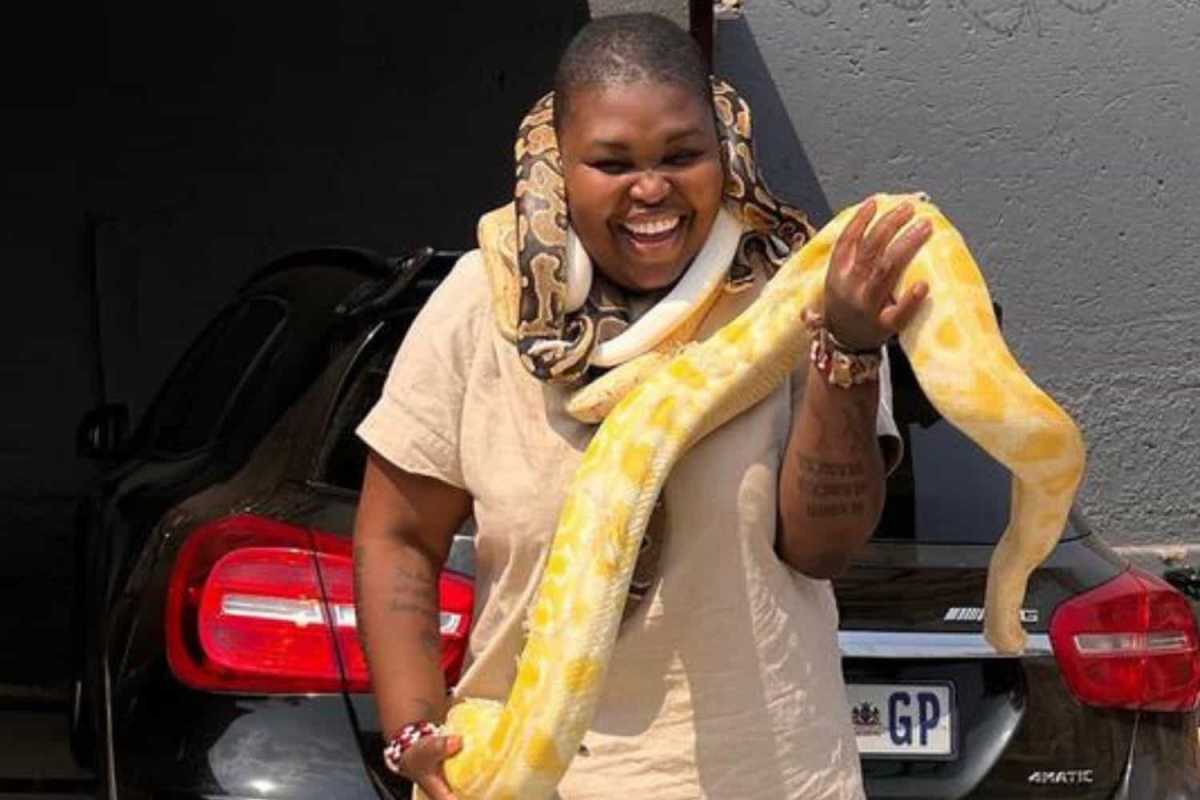 Reality Tv Star Gogo Maweni Recovering From A Snakebite Accident