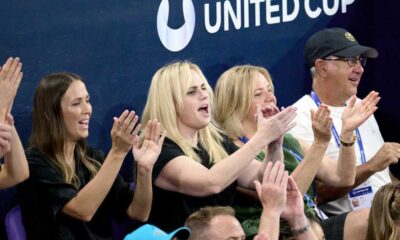 Rebel Wilson Enjoys A Fun Day At The Australian Open Tennis Championships