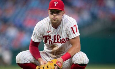 Rhys Hoskins Signs Two Year Contract With Milwaukee Brewers