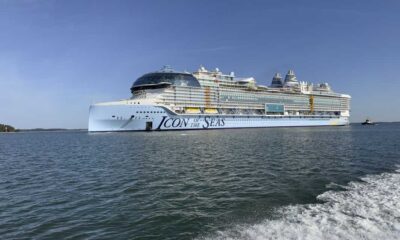 Royal Caribbean's Icon Of The Seas Sets Sail On Maiden Voyage