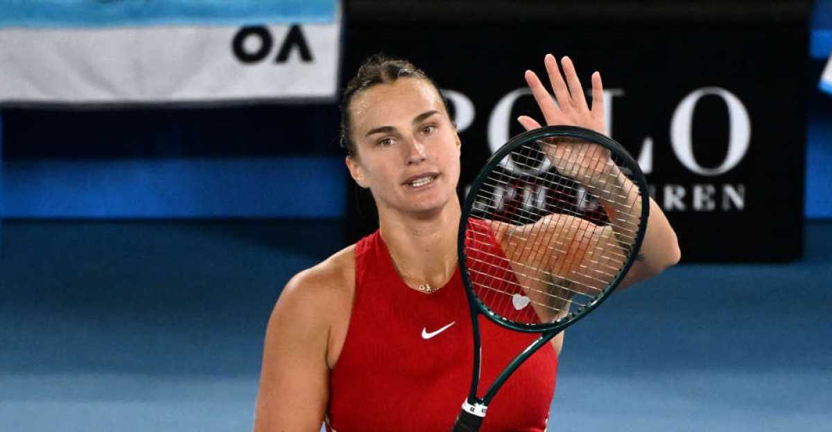 Sabalenka Dominates In Australian Open Opener