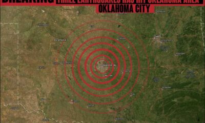 Series Of Earthquakes Shake Oklahoma, No Damage Reported