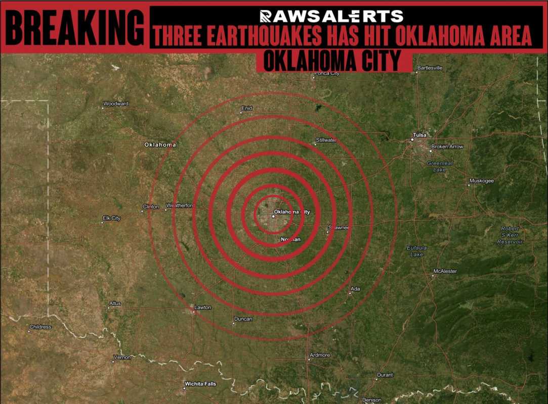 Series Of Earthquakes Shake Oklahoma, No Damage Reported