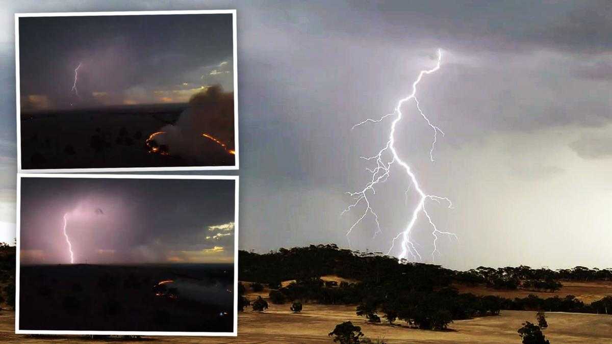 Severe Thunderstorms Cause Chaos In Western Australia