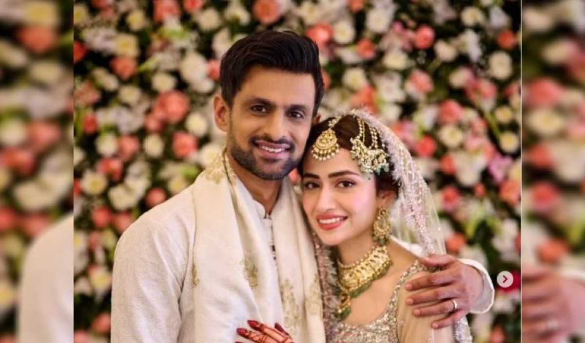 Shoaib Malik Ties The Knot With Pakistani Actress Sana Javed Amid Speculations Of Separation From Sania Mirza