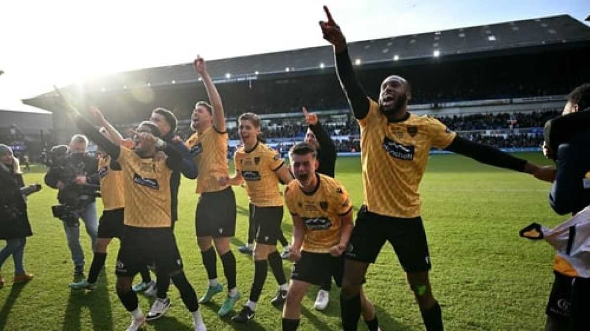 Sixth Tier Maidstone United Stun Ipswich Town In Historic Fa Cup Victory