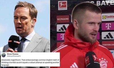 Sky Sports Host Mocks Eric Dier's Accent After Bayern Munich Debut