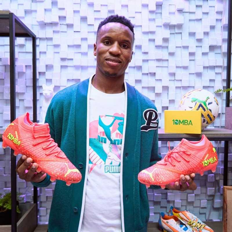 South African Football Star Themba Zwane Shines With Puma Future Boots