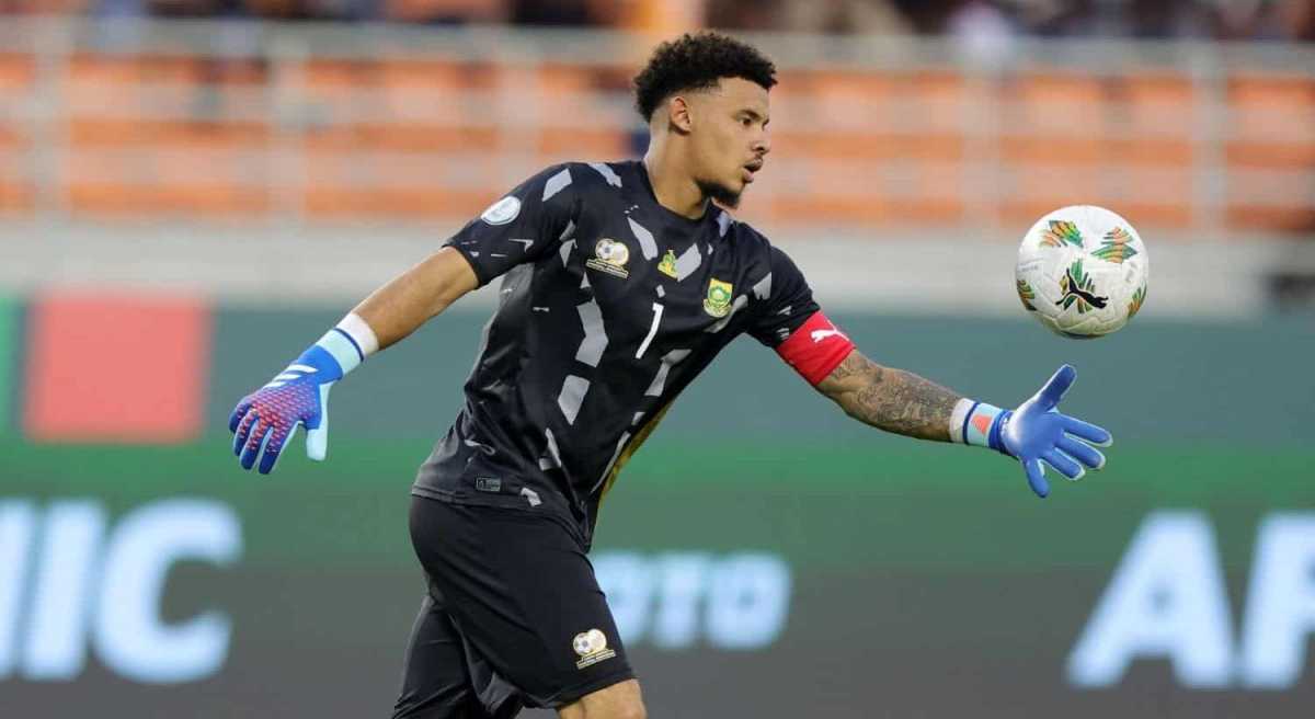 South African Goalkeeper Ronwen Williams Closing In On Afcon Clean Sheet Record