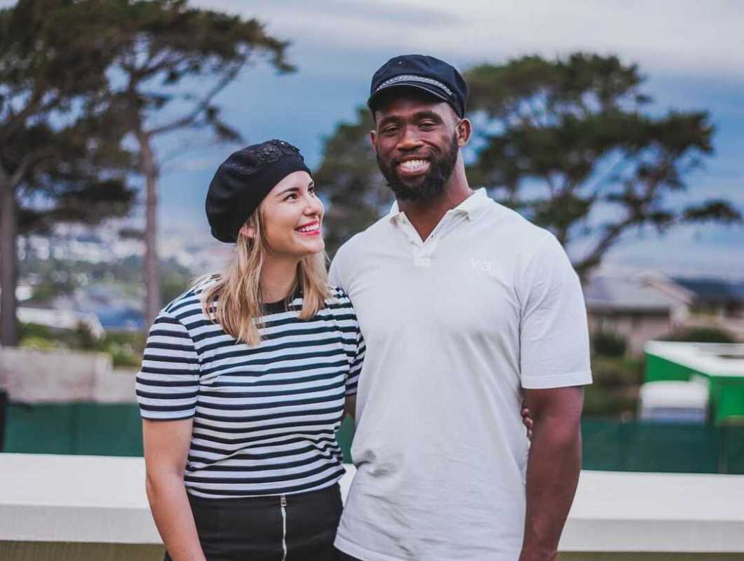 Springboks Captain Siya Kolisi Celebrates Wife Rachel's Birthday