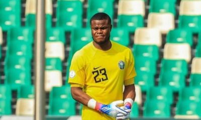 Stanley Nwabali Impresses Npfl Players In Super Eagles Victory