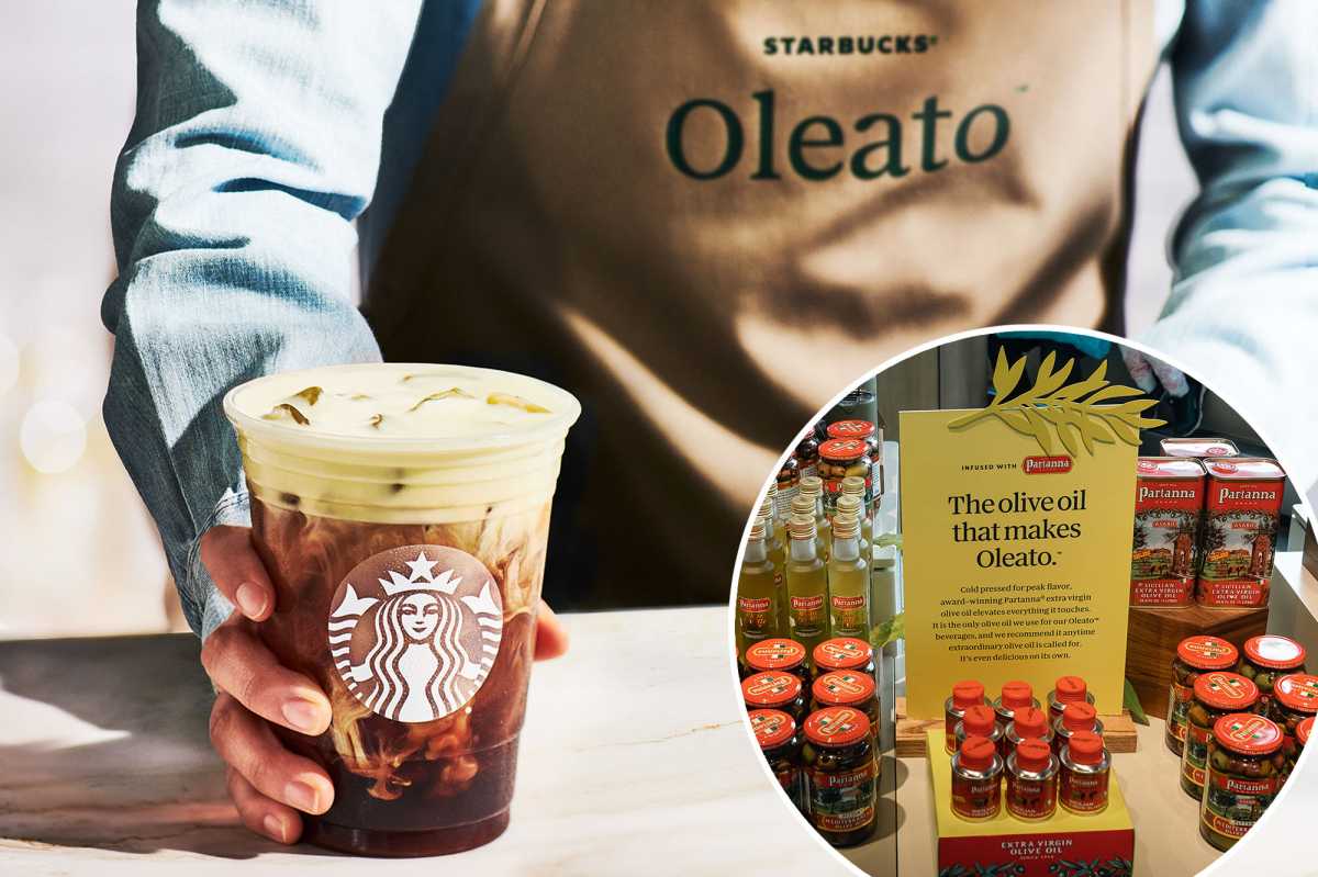 Starbucks Introduces Unique Coffee Blend With Olive Oil In Canada